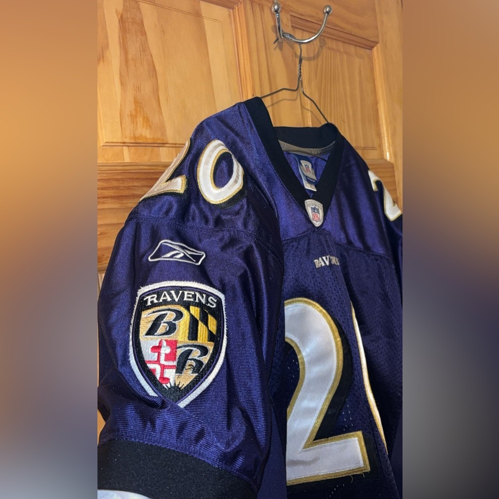 Official NFL Stitched Baltimore Ravens Ed Reed Jersey. - Picture 3 of 8
